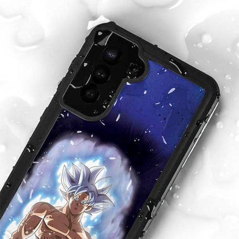 Dragon Ball Super Goku Ultra Instinct Galaxy S24 Plus Waterproof Case